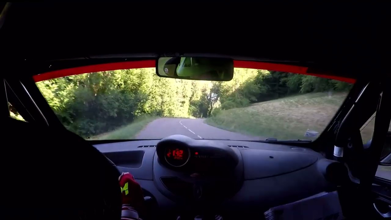 Rallye Saint Marcellin 2025 (ES10) : Jérémy Seyssel - Romain Freour - Renault Twingo R1