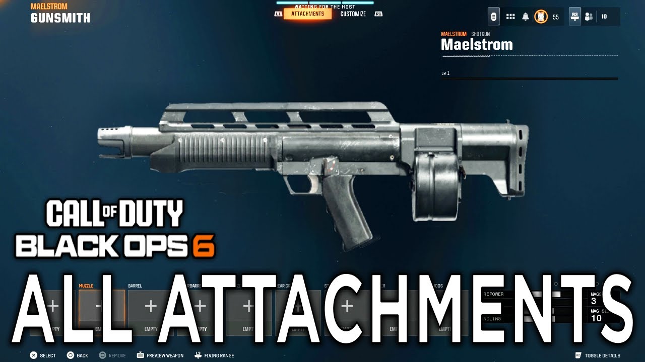 All Maeltrom Attachments in Black Ops 6 Gunsmith Showcase