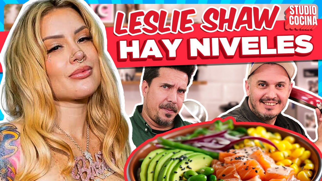 LESLIE SHAW ES LA BARBIE DE LA CUMBIA I Poke de salmón I Studio Cocina