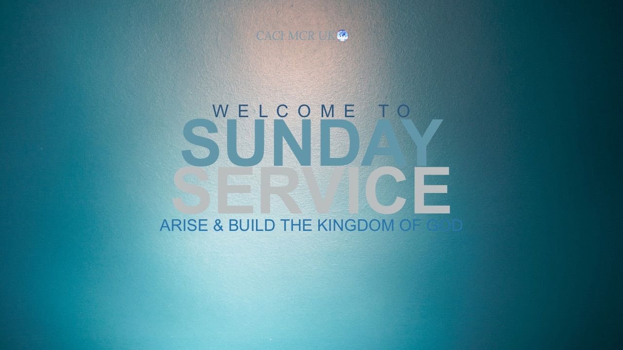 CACI Manchester – Sunday Service | 30.11.25