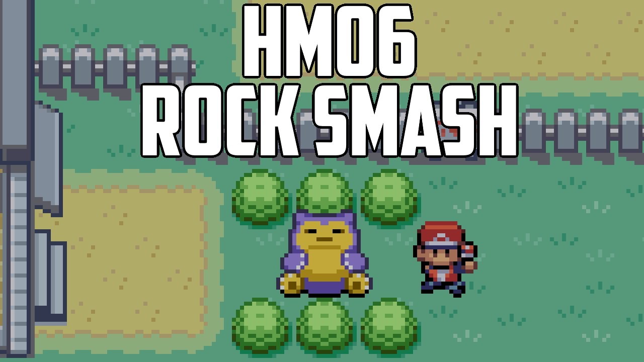 Where to Find HM06 Rock Smash - Pok&eacute;mon FireRed & LeafGreen