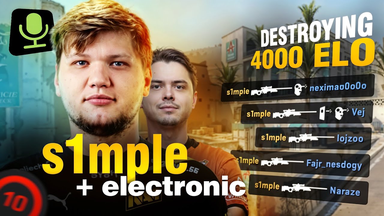 s1mple & electronic BACK TOGETHER on Dust2 (CS2)