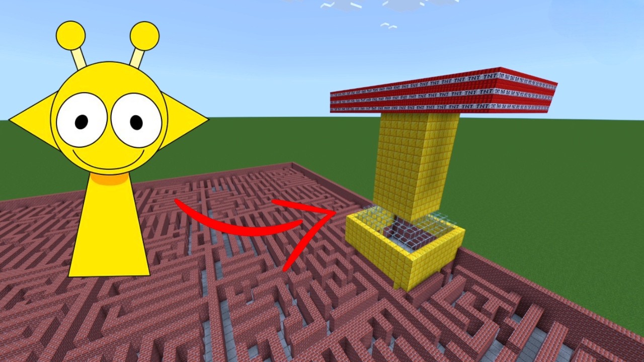 I Summon NEW Incredibox Sprunki in Maze Gmod Minecraft PE Mod!!!