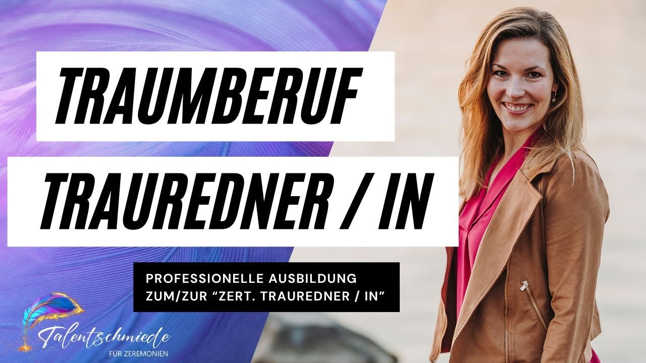 Professionelle Trauredner Ausbildung, Talentschmiede f&uuml;r Zeremonien