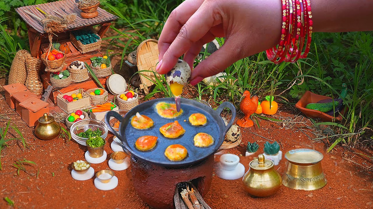 Miniature Egg Paniyaram | Egg Bites