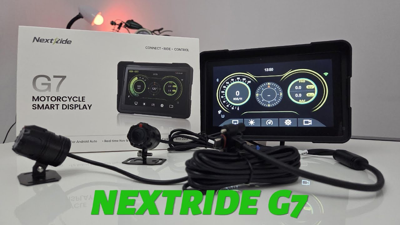 NextRide G7 – unboxing i prezentacja | CarPlay i Android Auto do motocykla BMW