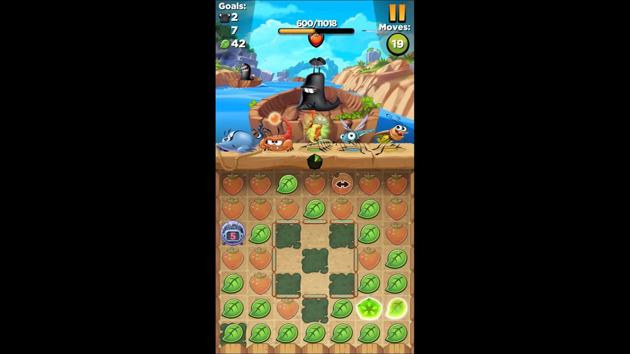 Best fiends level 190 walkthrough android gameplay Let's Play