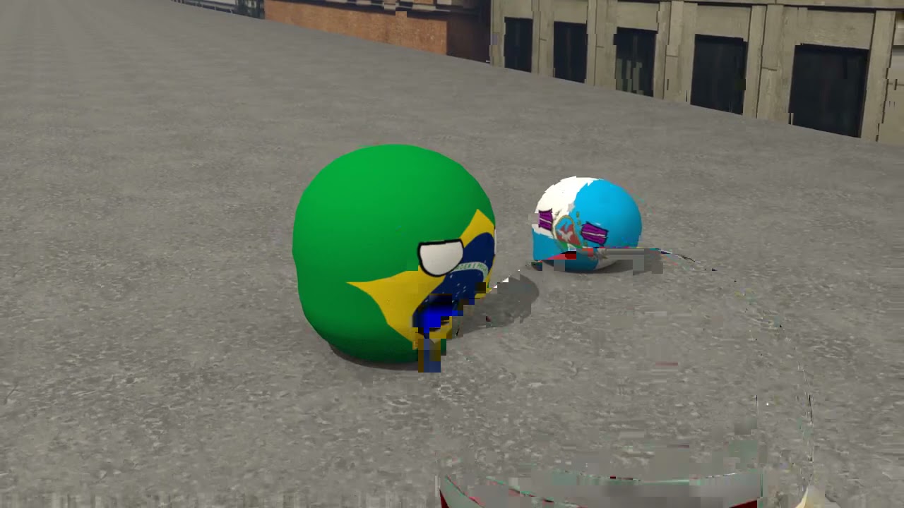 Brasil y El Bicho - Countryballs 3D