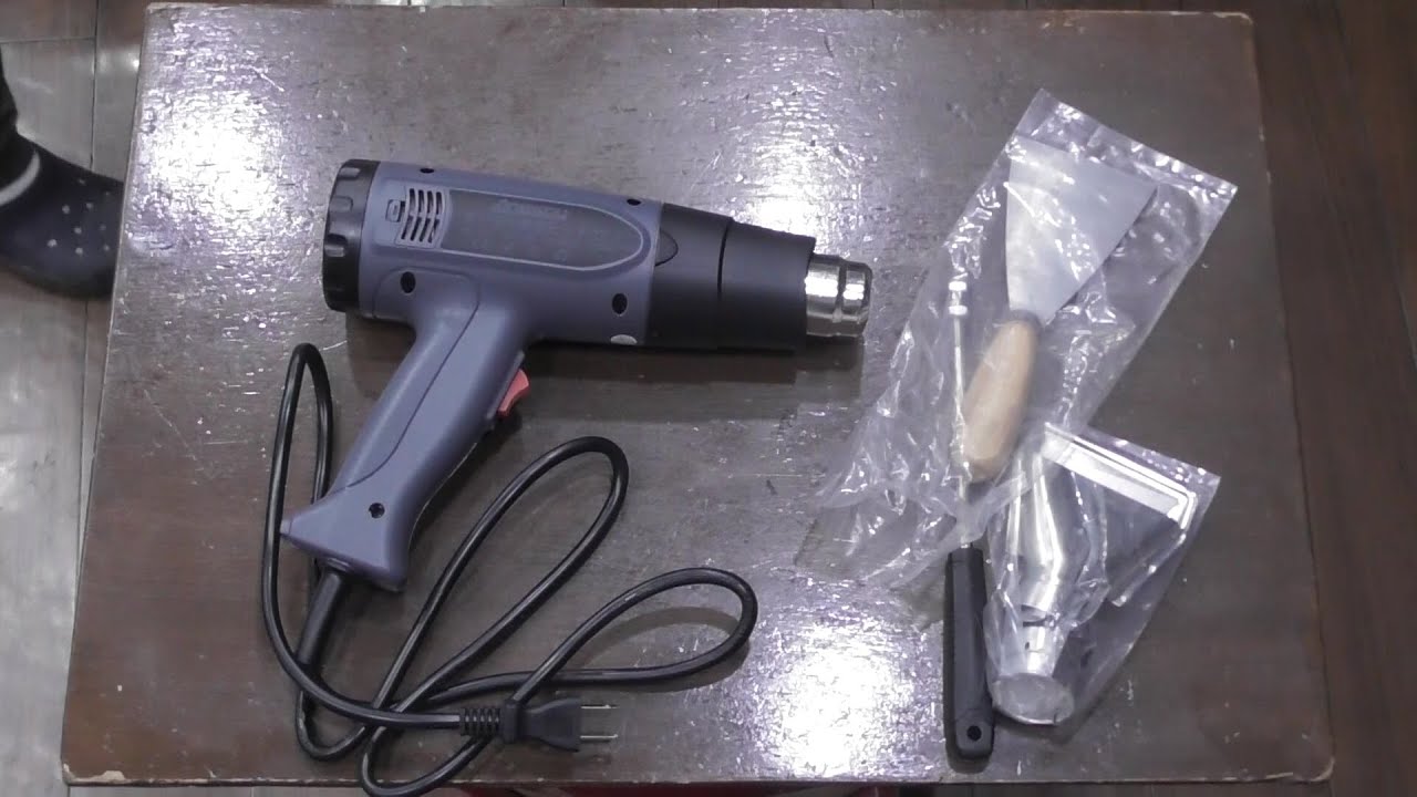 Anesty HG-02Y 1500W ヒートガンでIC取り外しの練習(2022/11/25)