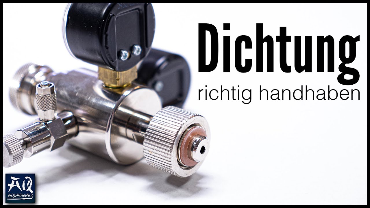 CO2-Druckminderer richtig anschrauben | AquaOwner PRO TIPP