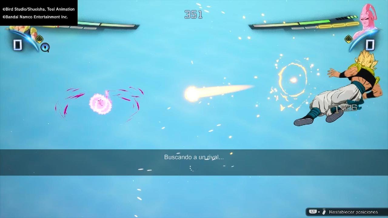 DRAGON BALL: Sparking! ZERO sufriendo en rankets
