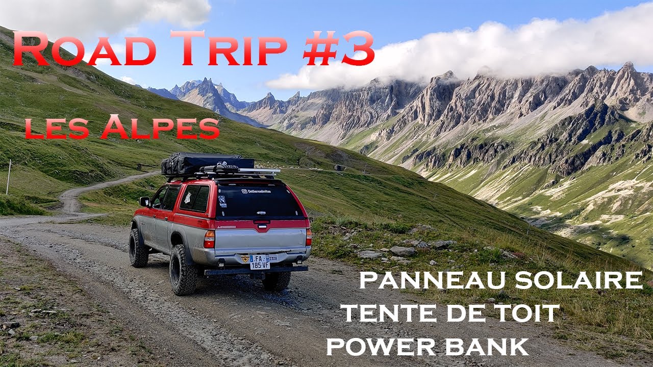 Road Trip 4x4 aménagé  dans les Alpes en autonomie solaire !