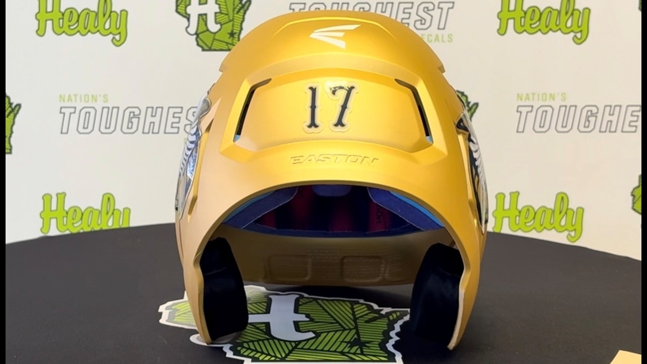 How to Apply Baseball Helmet Die Cut Number Decals | Step-by-Step Application Guide