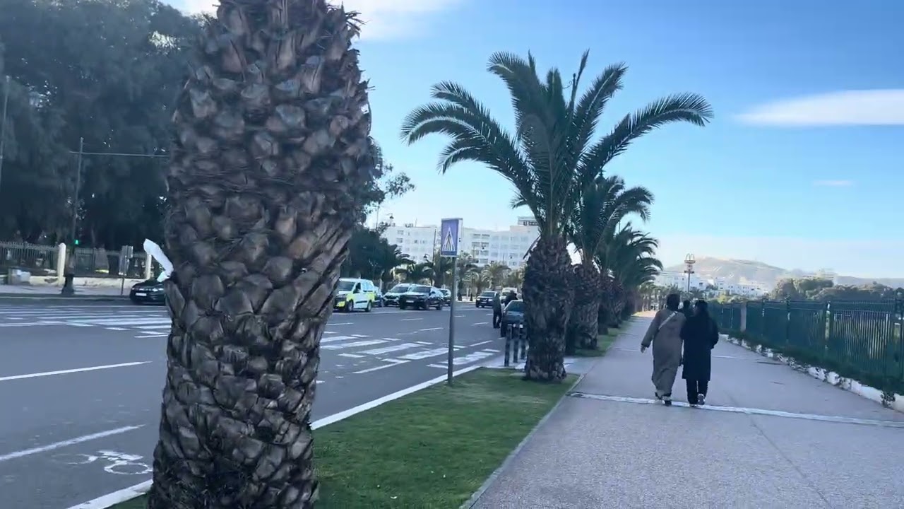 جولة في مدينة مدينة أكادير 🌴| A tour of the city of🏞️ Agadir#explore #moroco #vlog 