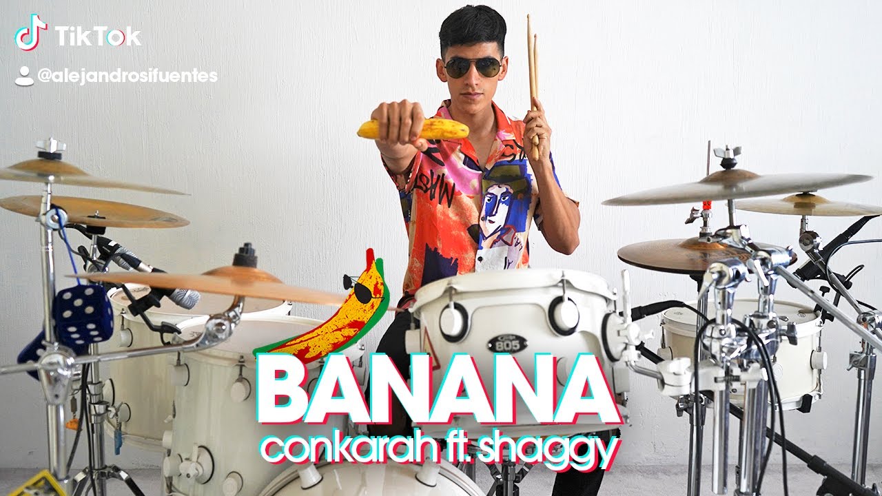 BANANA - Conkarah Feat Shaggy | Drum Cover (Tik Tok)