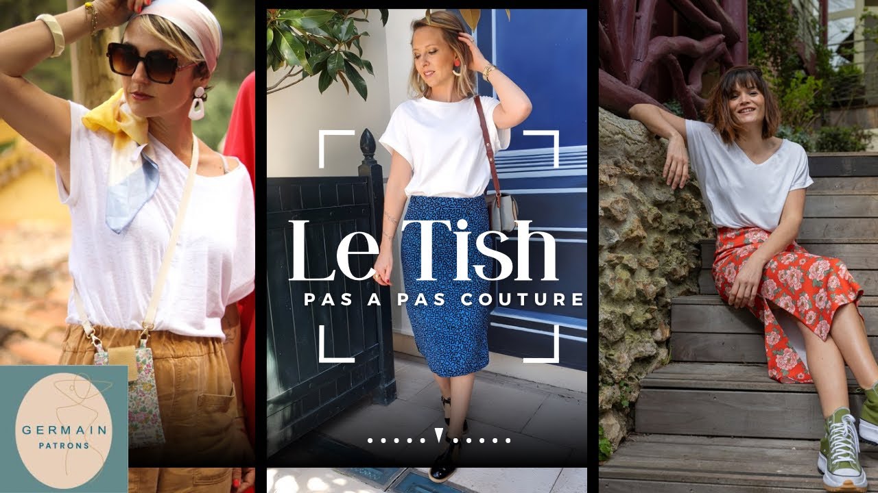 👚Pas à pas couture le Tish niveau débutant #couturedebutant #tutocouture