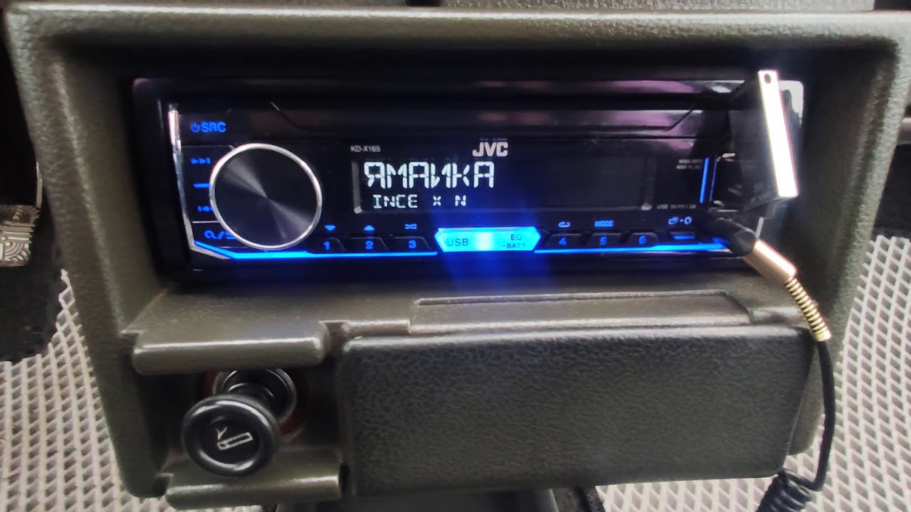 Автомобильная акустика JVC KD-X163 + JBL STAGE2 624 + JBL STAGE2 9634