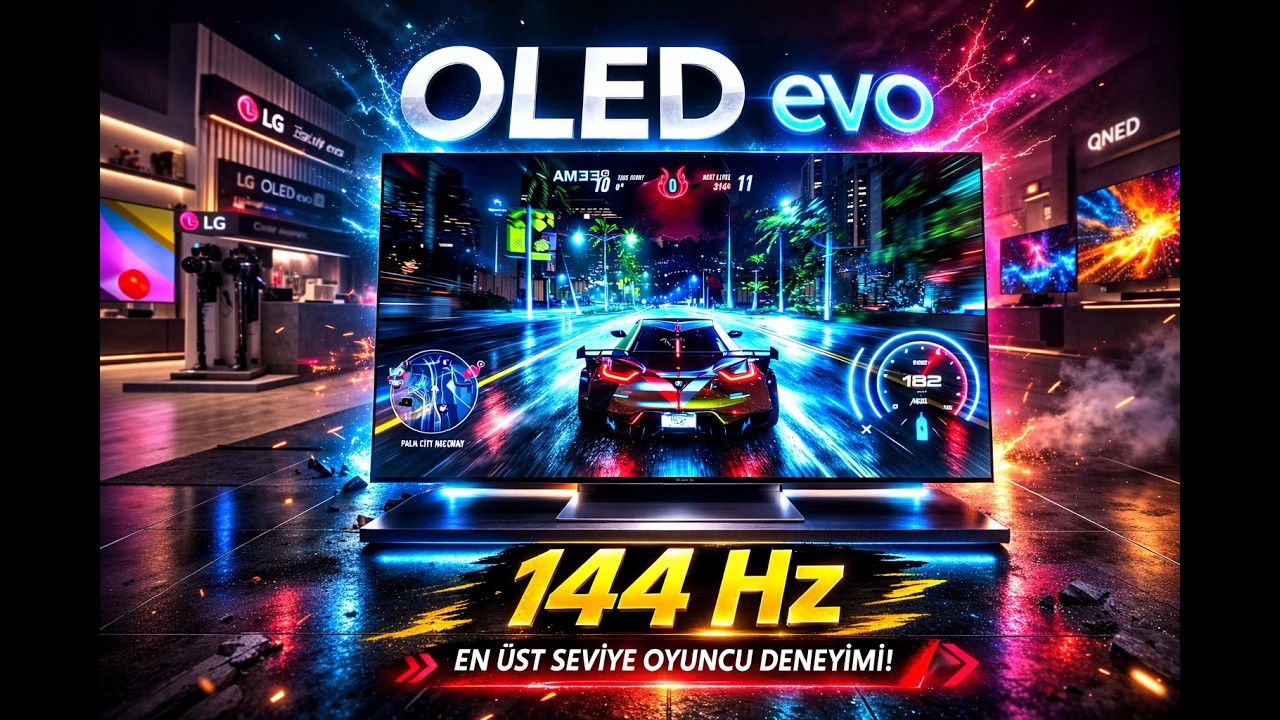 LG Oled Evo 55C54LA İnceleme  Oyun, Video  Test #lgoledevo
