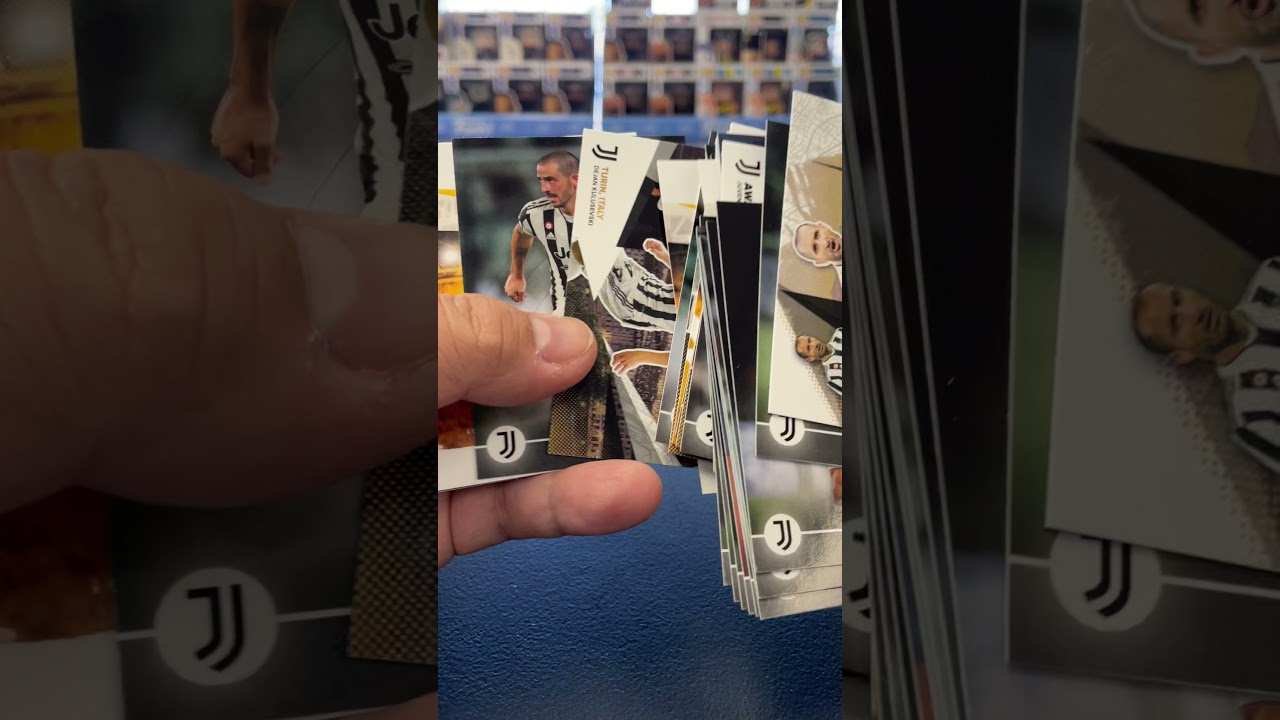 2021-22 Topps Juventus Team Set box break
