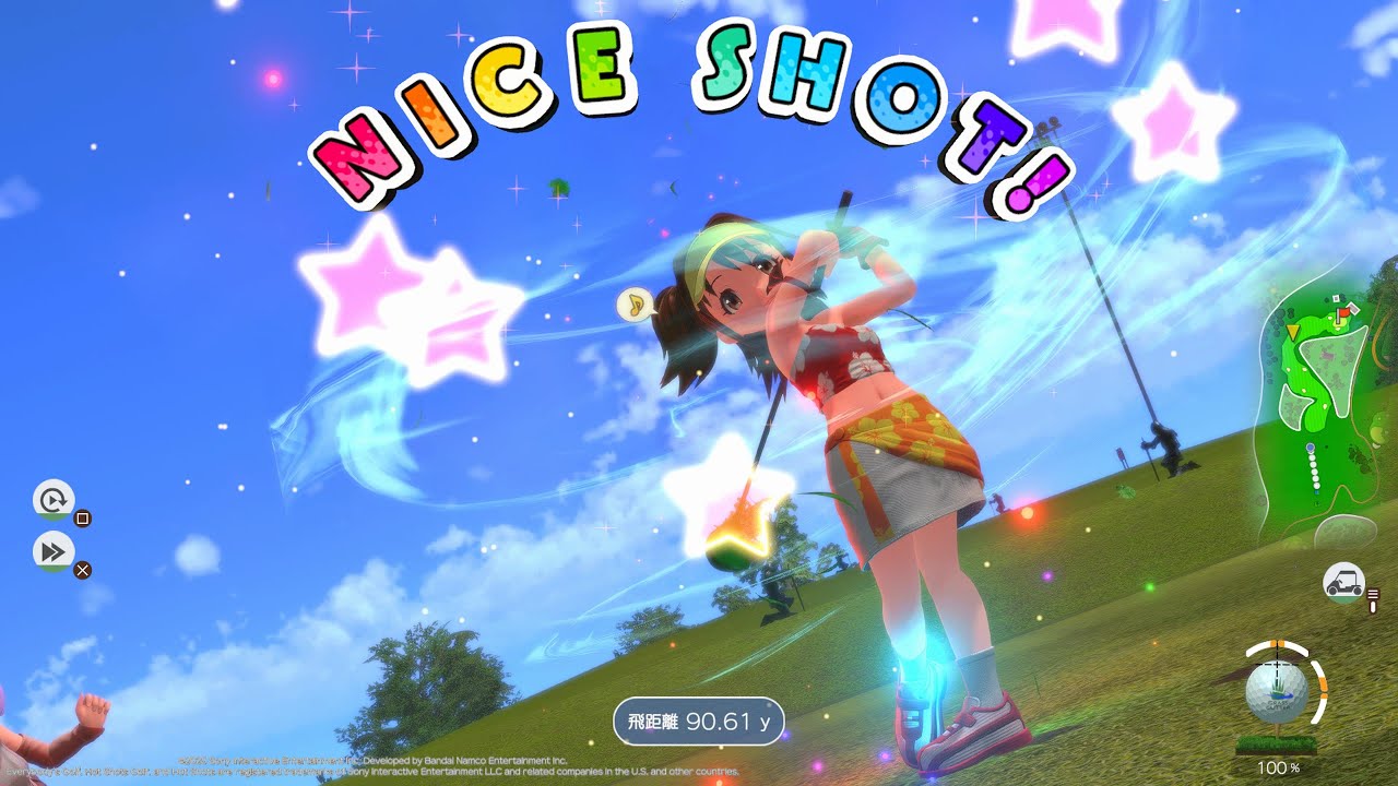 PS5版【みんなのGOLF WORLD】アヤちゃんでプラチナランク。プラチナクラウンズ。 ＃みんGOLワールド