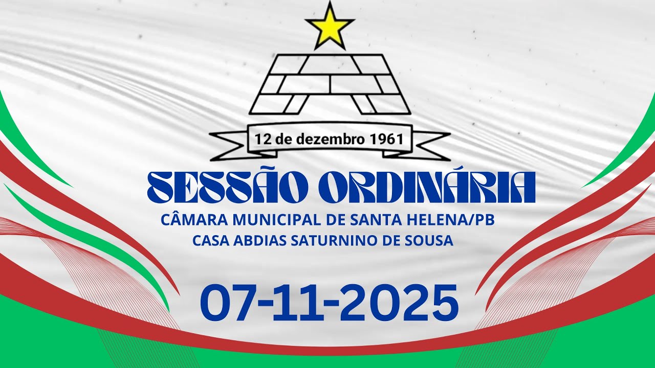 25⁰ sess&atilde;o ordin&aacute;ria 1&ordf; sess&atilde;o Legislativa 16⁰ Legislatura