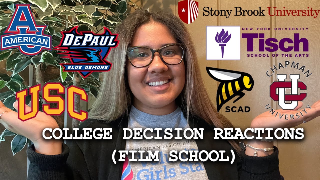 College Decision Reaction: Graduate Film School (USC, NYU, SCAD, AU, DEPAUL) | Mackenzie Marie