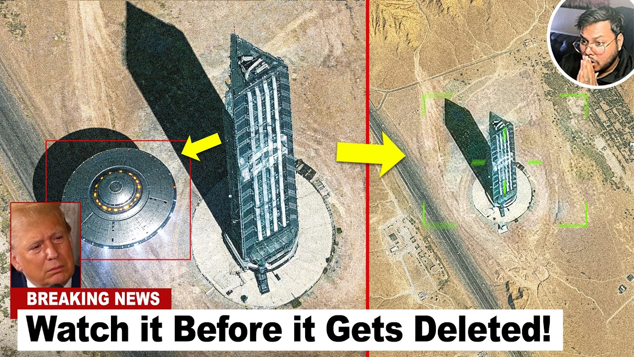 UFO Spotted Over Area 51 in Google Earth‼️😱 UFO Sightings 2026...