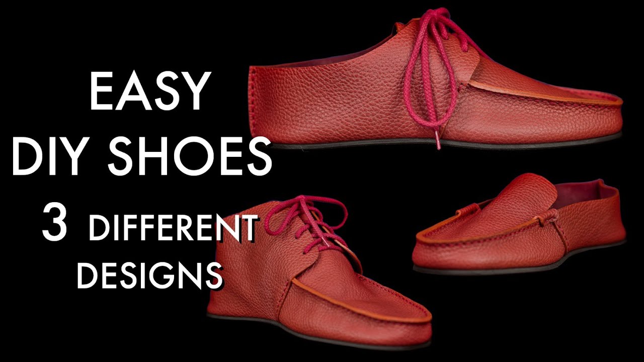 Shoes and Moccasin DIY - Pattern Download and Tutorial Video