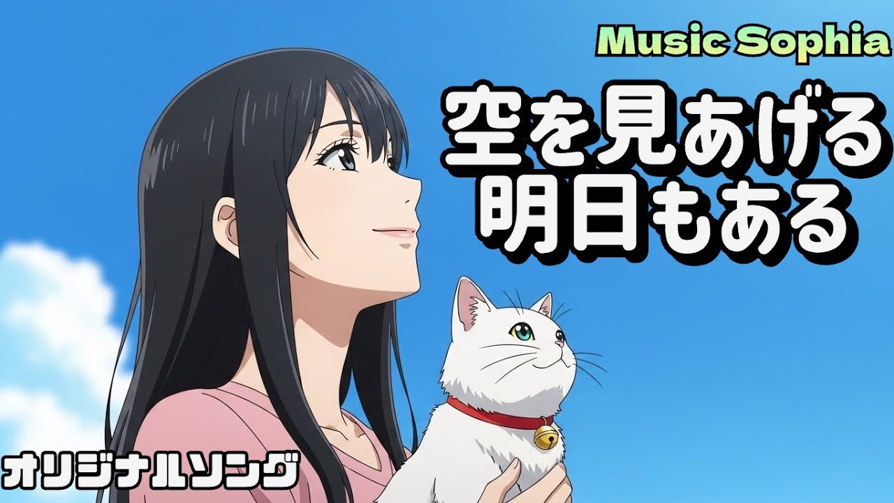 ✨「空を見あげる明日もある」 【✨MVライト】 Music Sophia #Jpop  #オリジナル曲 #永田喜嗣