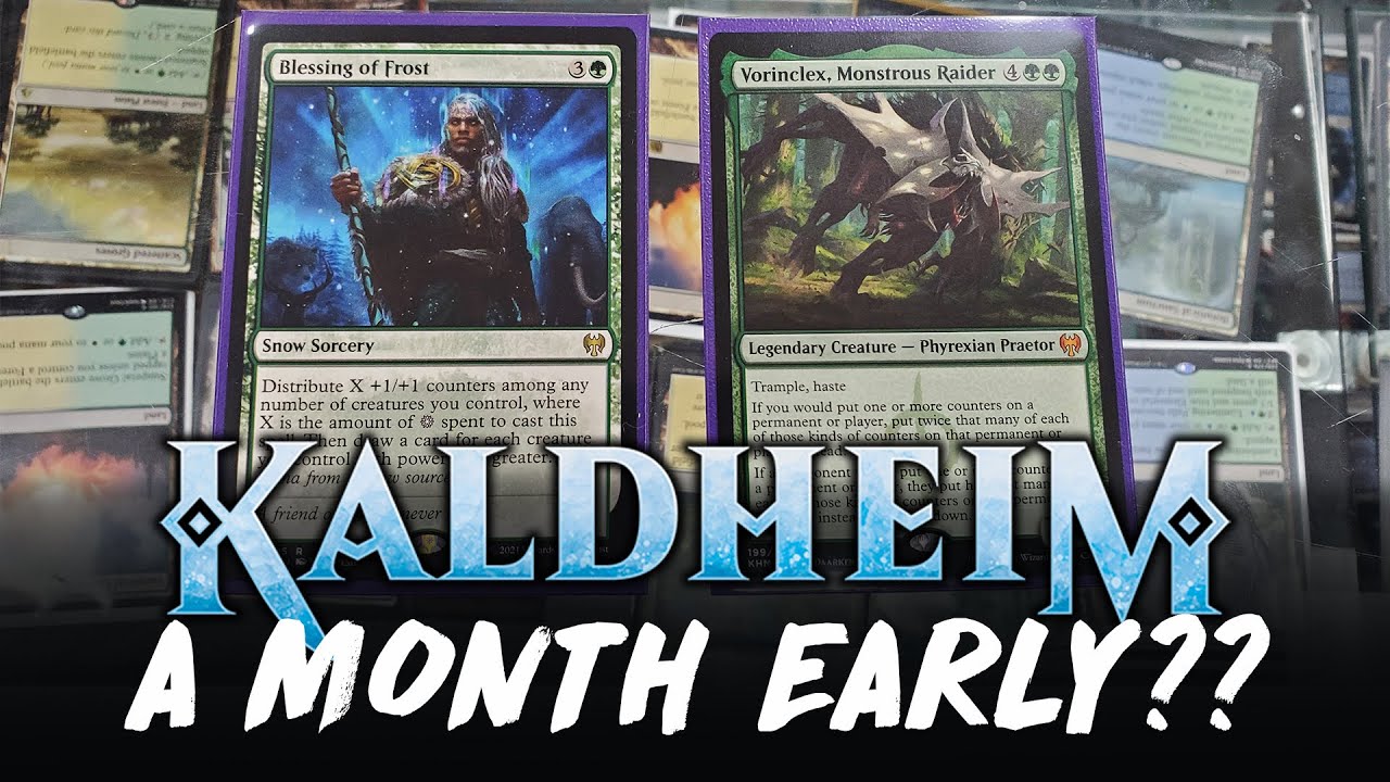 Kaldheim LEAK! Pulled From Commander Legends Collector Booster! // Magic The Gathering