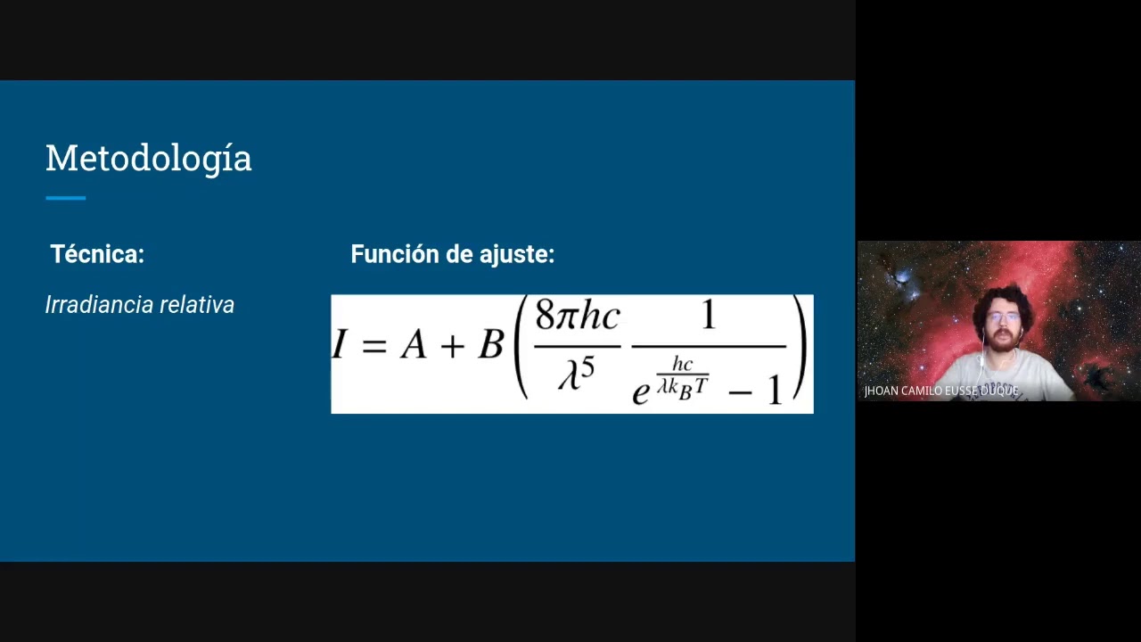 Experimento: Medida de la temperatura de la superficie del sol