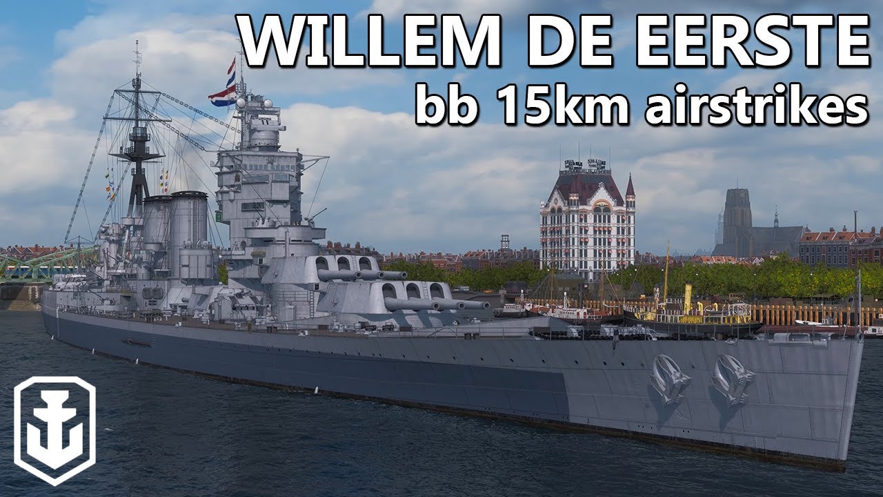 New TX Steel Battleship Willem De Eerste! (World of Warships)