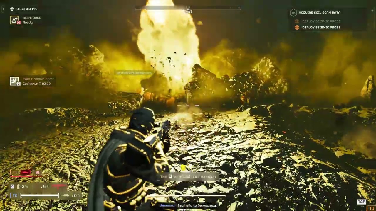 HellDivers 2 - Predator strain are relentless