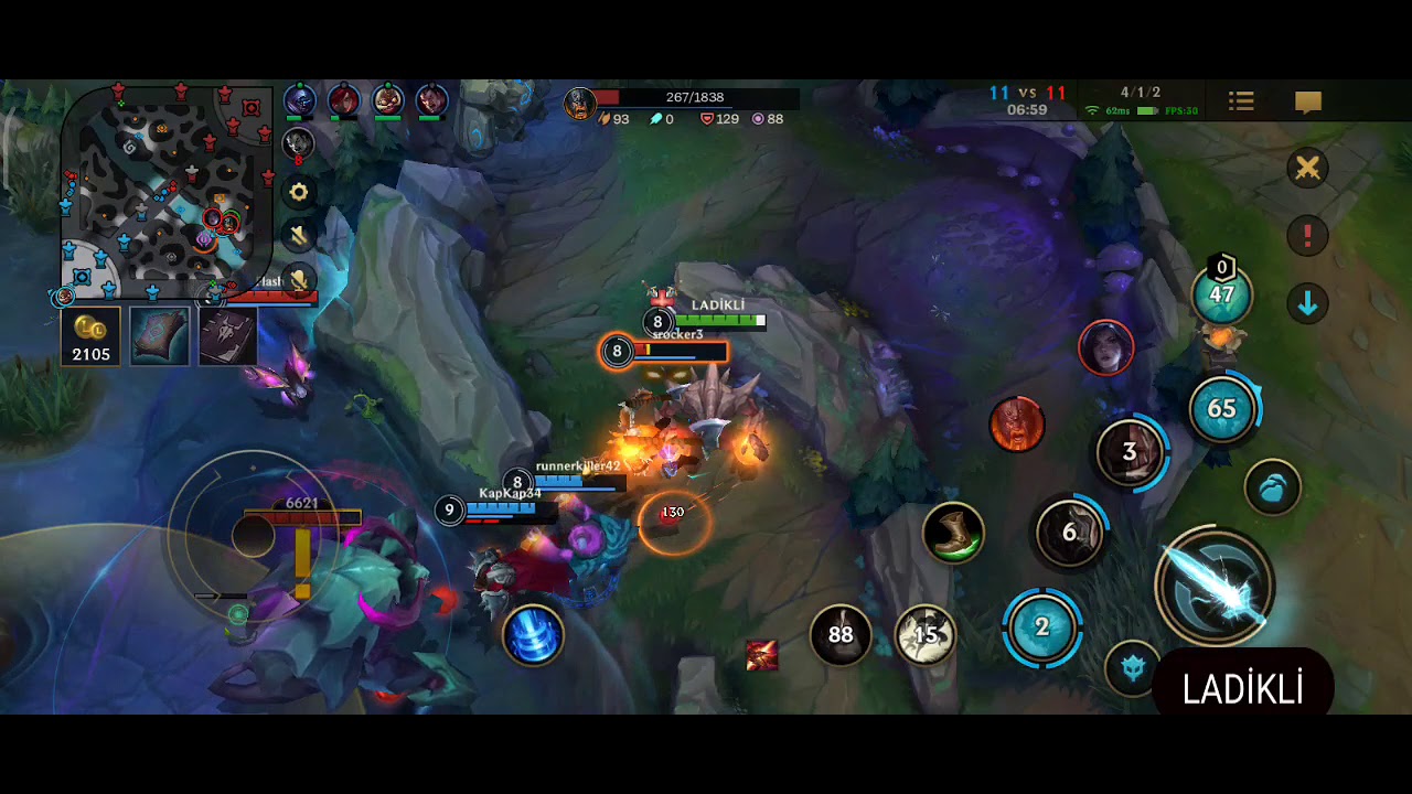 Wild Rift Malphite Destek Nasıl Oynanır ? LADİKLİ