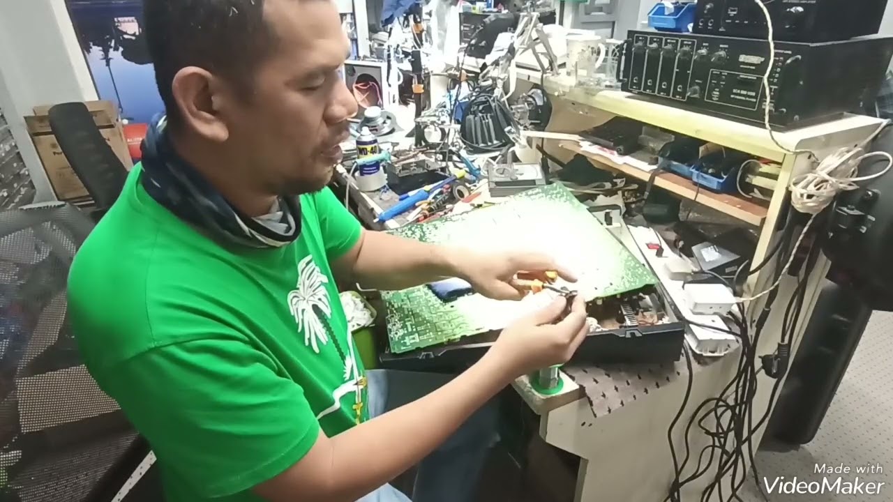 how to clean all controls for 16ch Yamaha mixer