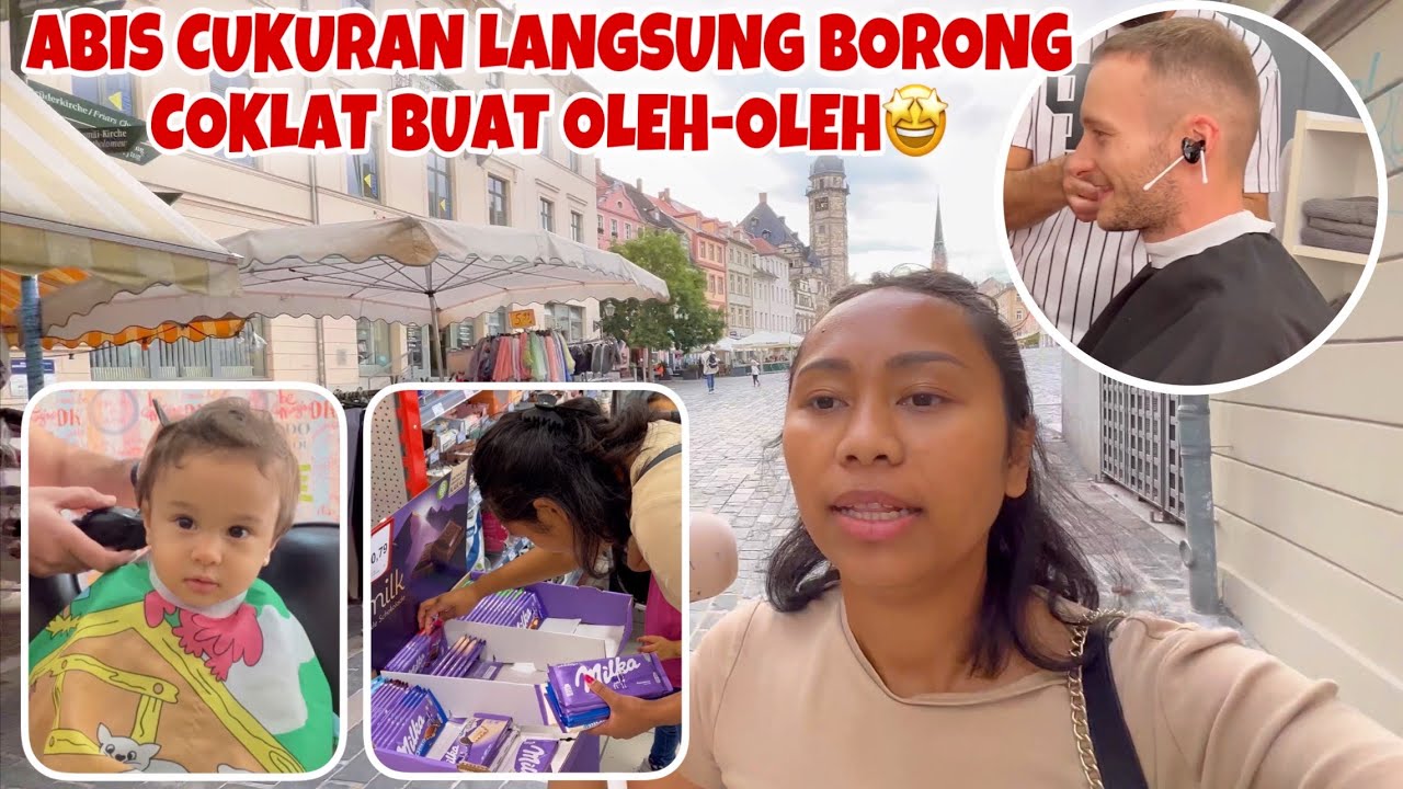 GEMES BANGET PERTAMA KALI ANAKKU KE TUKANG CUKUR