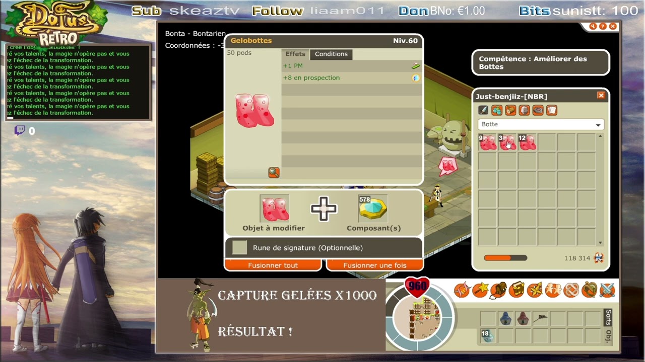 [Dofus Rétro] 1000 Capture gelées récaps