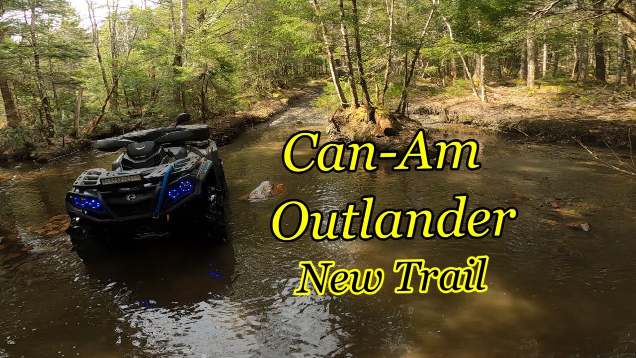 Can-Am Outlander 850XT solo ride.