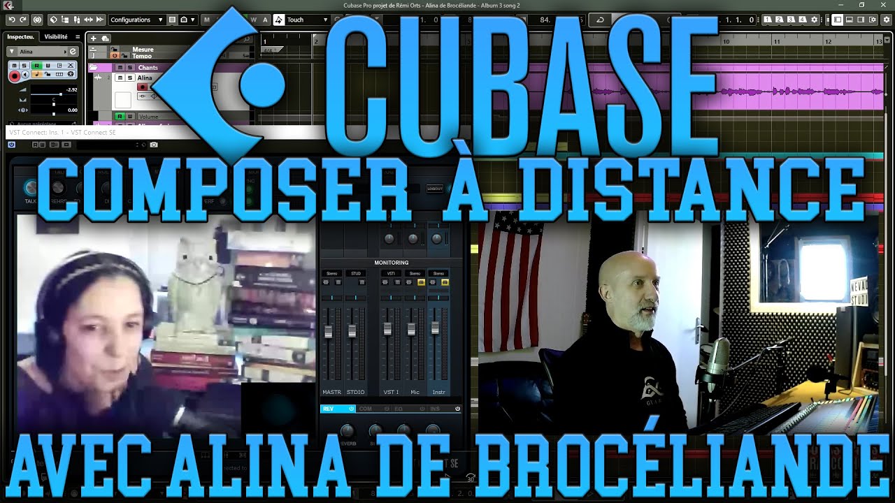 Cubase Pro, VST Connect & VST Connect Performer - Composer à distance avec Alina