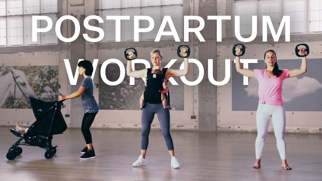 POST-PREGNANCY WORKOUTS | Beginner - Level 1