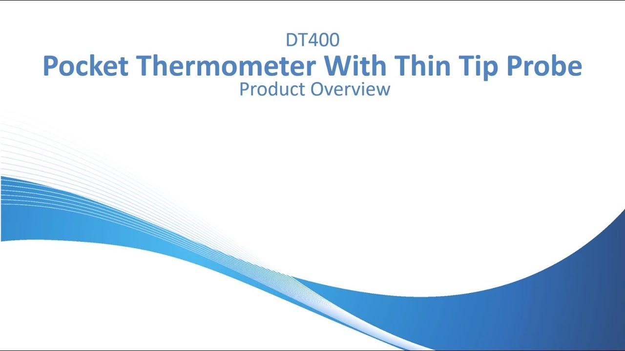 Comark DT400 Pocket Digital Thermometer - Product Overview