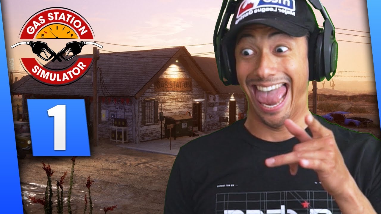 J'OUVRE MA STATION SERVICE ► GAS STATION SIMULATOR #1