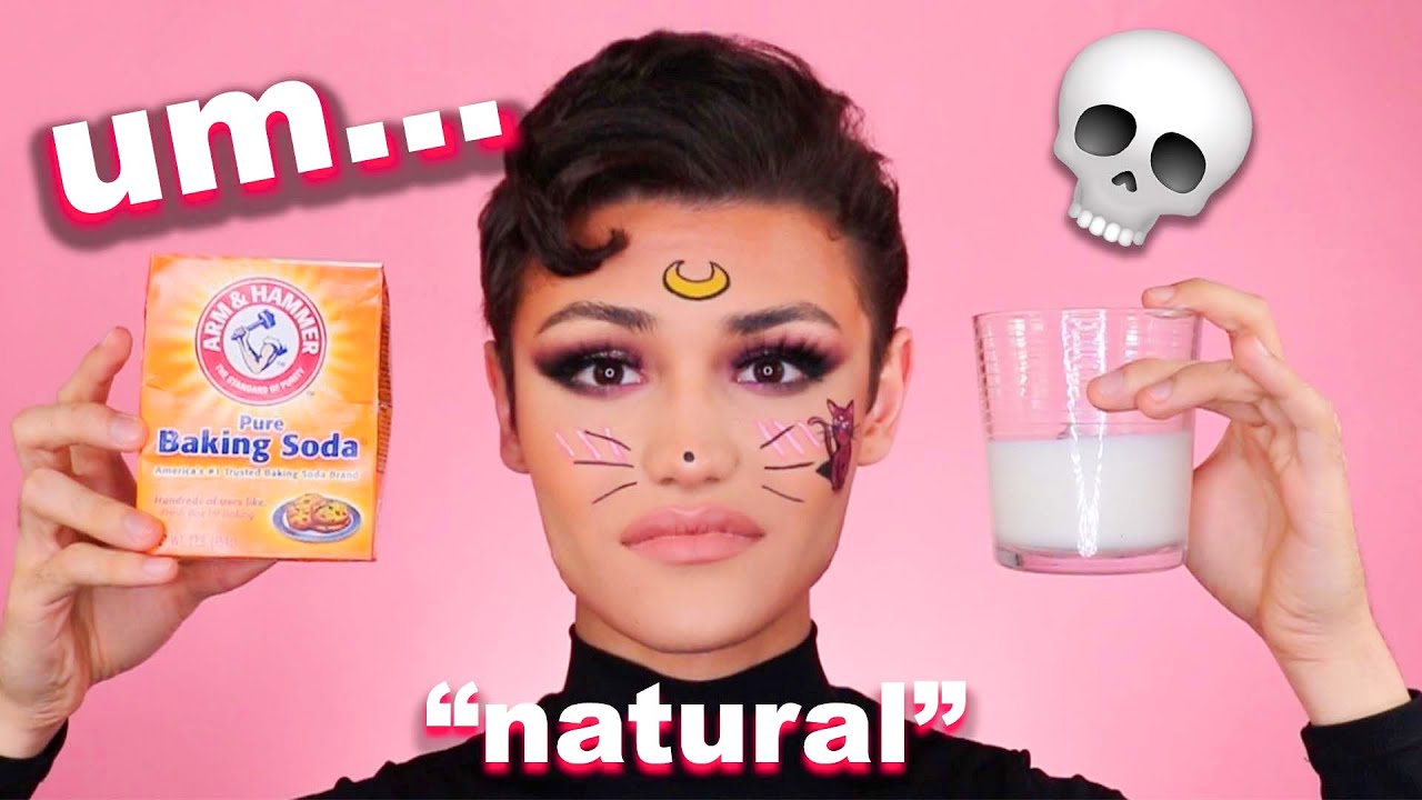 Trying DIY makeup removal 
