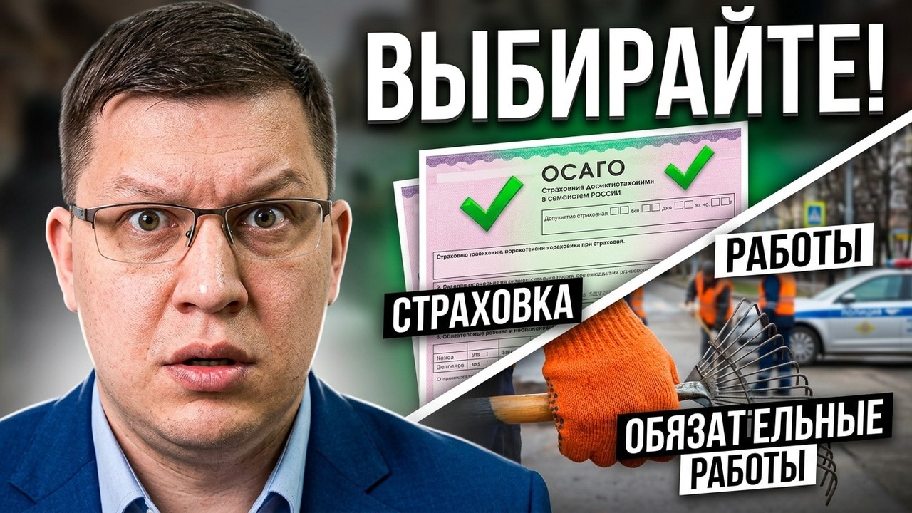 Водителям без ОСАГО грозят обязательные работы!