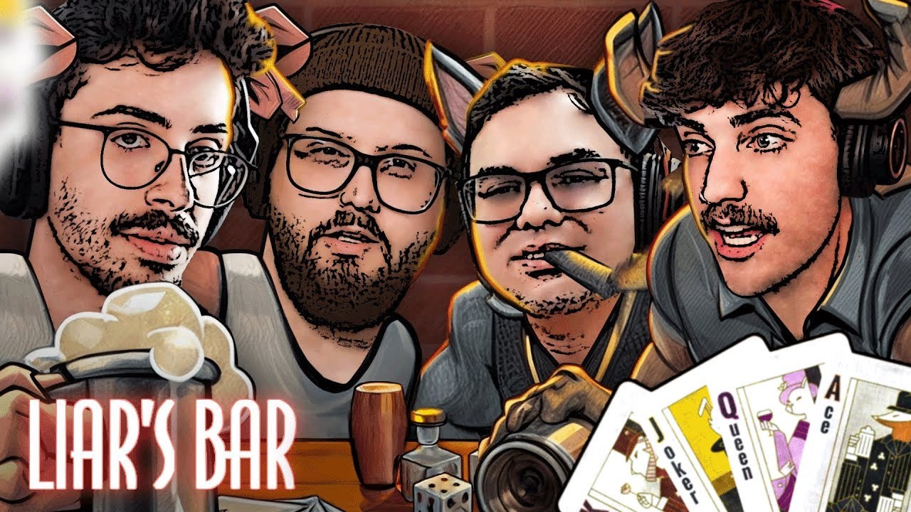 OS COLEGAS NOVAMENTE NO LIARS BARS | Liar's Bar #3