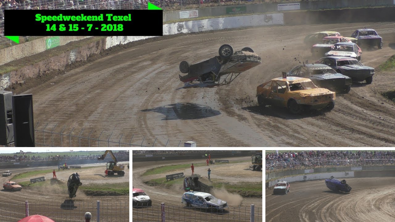 Speedweekend Texel 14 & 15 - 7 - 2018 Crashes