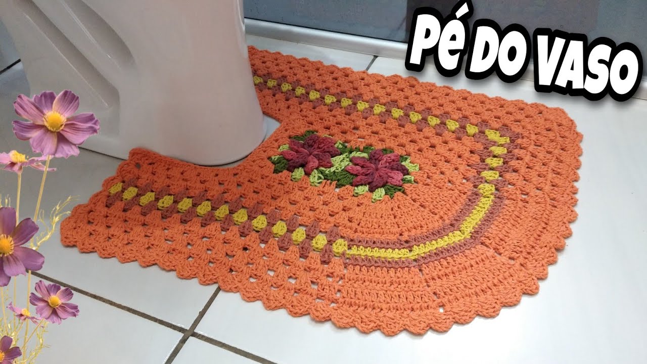 📌 Jogo de Banheiro Marlene_ Pé Vaso