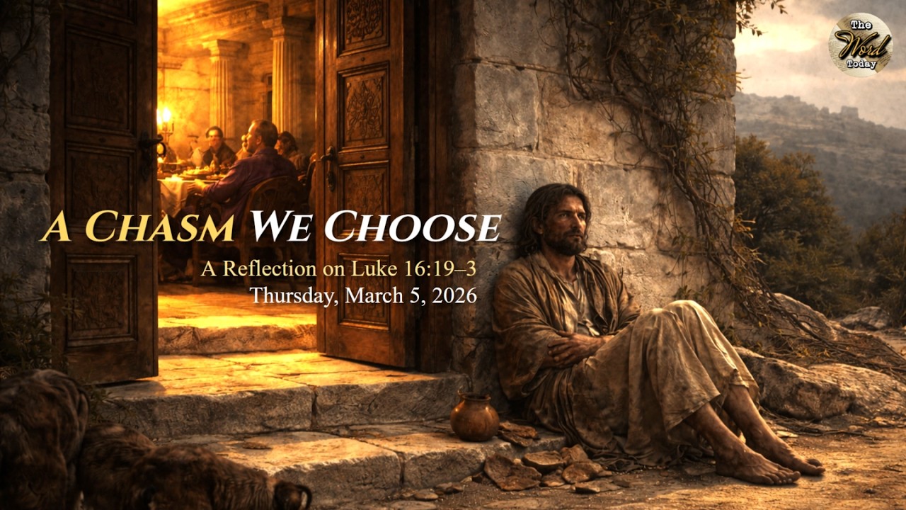 A Chasm We Choose – A Reflection on Luke 16:19–31 | Thursday, March 5, 2026