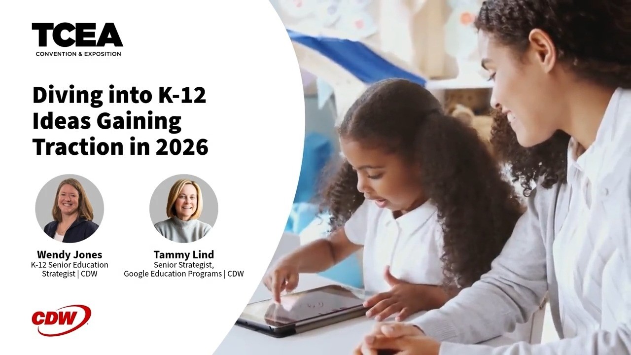 TCEA 2026: K-12 AI and Classroom Tech That Actually Works | CDW