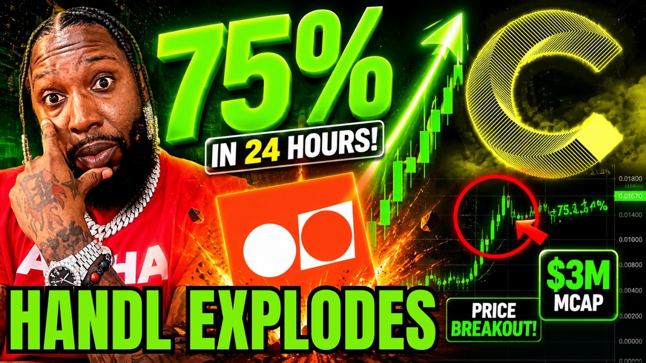 HANDL EXPLODES 75% 24 HOURS! Is Canton Network Creating The Next Crypto Giant?